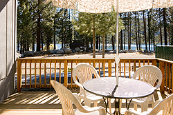 Truckee Vacation Rentals deck